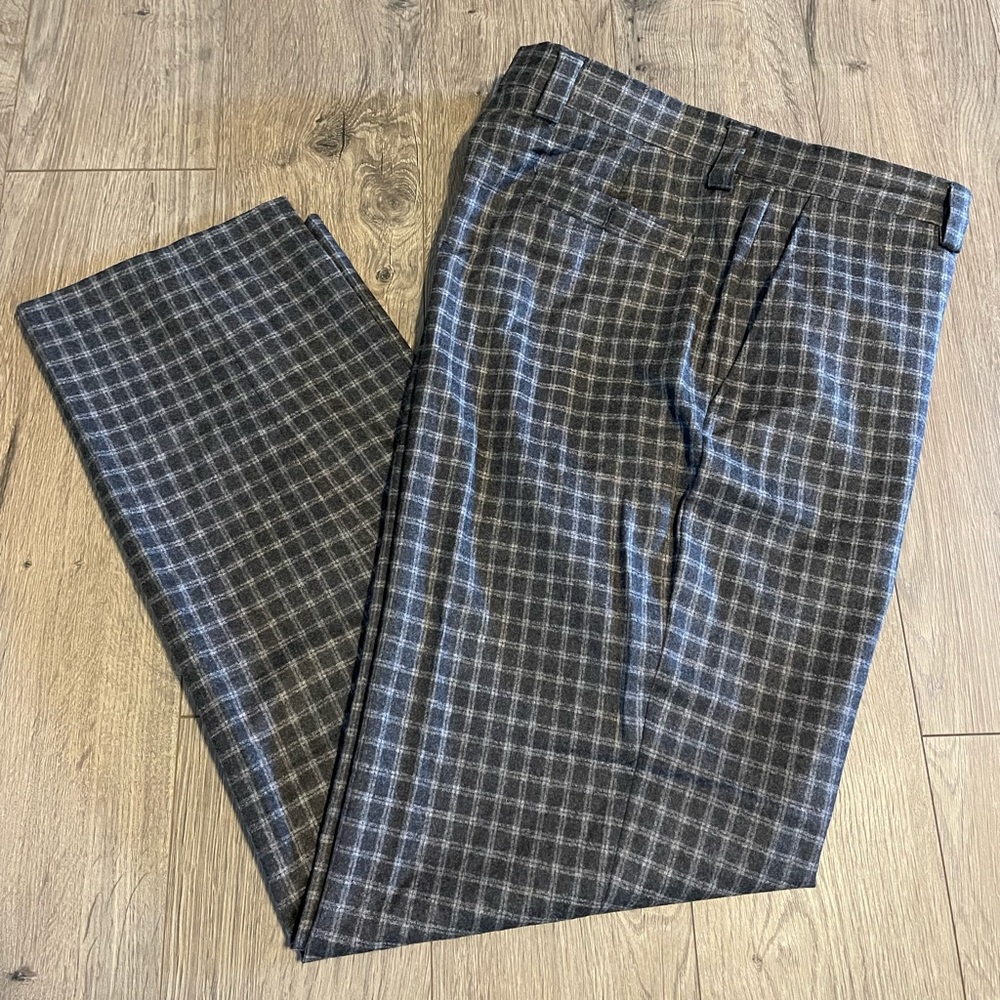 Mens Sartore Italian Dress Pants Waist 33 Drop 6